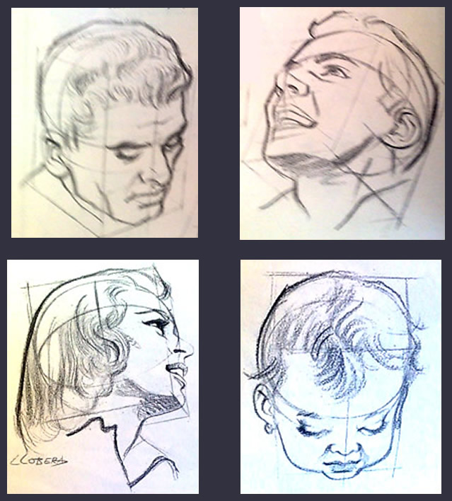 Dibujar Cabeza en Perspectiva